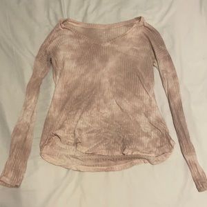 pink american eagle long sleeve top
